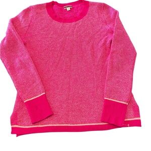 Long Sleeve 100% Cashmere Pink J. Crew sweater Knit Size XS Limited Edition